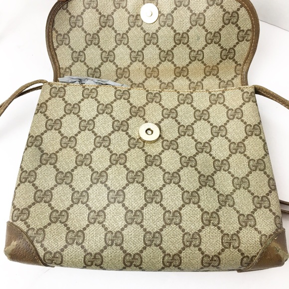🌸 Beautiful Brown Gucci Vintage Crossbody 🌸 - Picture 4 of 8